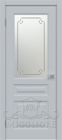 Дверь со стеклом RIALTO 7 V-11 LIGHT GREY