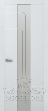 Крашеная дверь эмаль FLEURANS SKANDI MLSH018 V Эмаль на шпоне ясеня закрытая пора