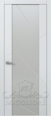 Дверь в квартиру FLEURANS SKANDI MLSH033 V-SK Эмаль на шпоне ясеня закрытая пора