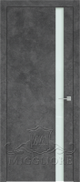 Дверь со стеклом триплекс TRIPLEX 11 V-TRIPLEX-BIANCO LOFT GRAFITE