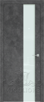 Дверь со стеклом триплекс TRIPLEX 12 V-TRIPLEX-BIANCO LOFT GRAFITE