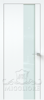Дверь со стеклом TRIPLEX 12 V-TRIPLEX-BIANCO SILK ICE