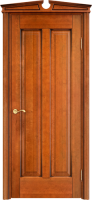 Белорусская дверь Модель ОЛ 102 ДГ Медовый с патиной Орех