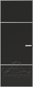 LINEA RETTA MRDA0184 G с алюминиевой кромкой Черный жемчуг