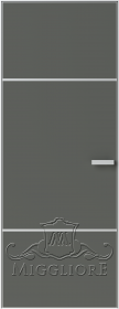 LINEA RETTA MRDA0184 G с алюминиевой кромкой Серый