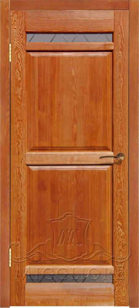 Двери COUNTRY STILE модель VILAGGIO KR-2 V-1,4-ROMB-GR CILIEGIO (Со стеклом) | Купить межкомнатные двери в Москве